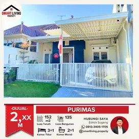 DIJUAL CEPAT BUTUH UANG RUMAH SIAP HUNI PURIMAS RUNGKUT SURABAYA