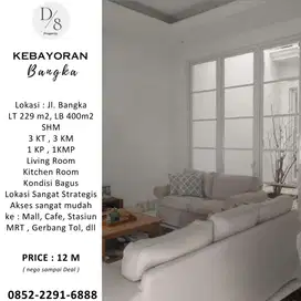 Jual RUMAH JL. BANGKA RAYA, Rp 12M,Bagus, Strategis di Jakarta Selatan