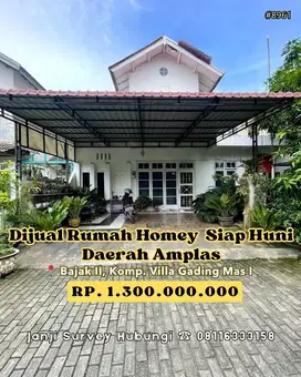 Dijual Rumah Mewah Siap Huni di Daerah Amplas