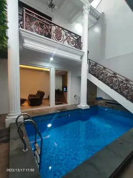 rumah bagus swimming pool dan siap huni di sentul city