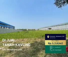 DI JUAL TANAH KAVLING 10.000 m2 DALAM KAWASAN