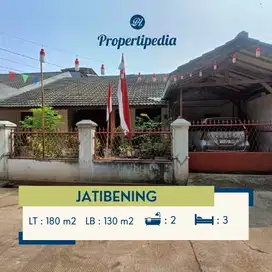 Dijual Cepat Rumah 2 Kavling di Perumahan AL Jatibening