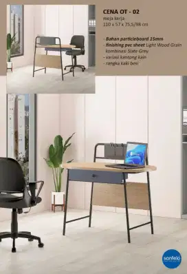 meja kantor bisa buat meja belajar