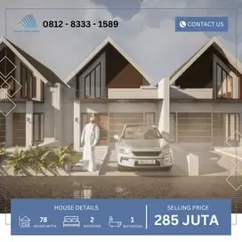 Rumah Baru Dengan Tanah Luas Lokasi Strategis Dekat Sekolahan