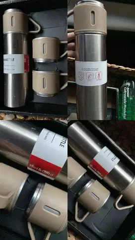 Botol Termos Promosi Hot & Cold, Kondisi Bagus!