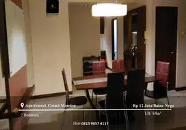 Disewakan Apartemen Cosmo Mansion Low Floor 2BR Full Furnished