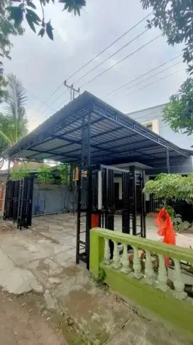 Kanopi kremona atap spandek