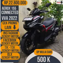 ALL NEW AEROX 155  VVA CONNECTED 2022 SECOND LIKE NEW