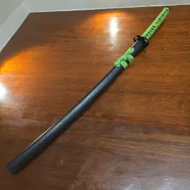sale cuci gudang Green hazard replika movie sword preloved second