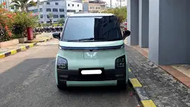 km19rb wuling air ev long range 2022 hijau cash kredit proses bisa
