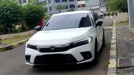 km 6rb honda civic turbo rs sedan 2023 putih