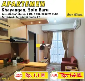 dijual Apartment di kayangan Solo baru