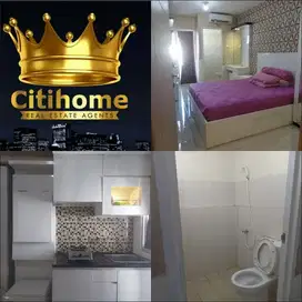 menyewakan apartemen educity 1br bulanan bycitihome