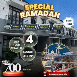 Nempel Jalan Raya Utama. Diapit 3 Pintu Tol, 10 Menit Lrt
