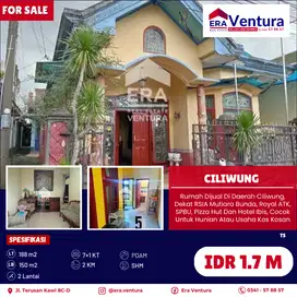 Rumah Dijual Di Daerah Ciliwung, Dekat RSIA Mutiara Bunda