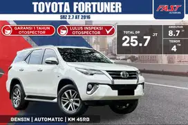 TOYOTA FORTUNER SRZ 2016 2.7 AT VERY LOW KM.45RB & PAJAK PANJANG #F1ST