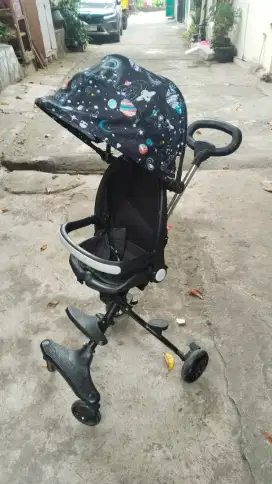 Stroller edisi kaga dipakai