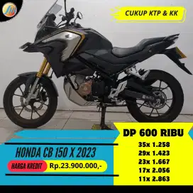 HONDA CB 150X 2023 KREDIT DP 600RIBU ANGSURAN TERJANGKAU PROSES CEPAT