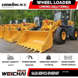 Wheel Loader Lonking Wheel Loader China Tangguh CDM932 CDM833 CDM855