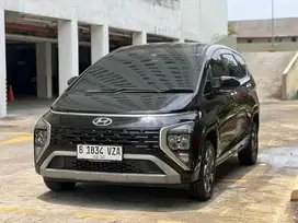 Hyundai Stargazer Prime IVT captain seat 2023 Hitam NEGO SAMPE DEAL