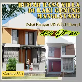 RUMAH INDENT DI CIJAMBE CINUNUK CILEUNYI DKT MAINROAD AH NASUTION 2LT