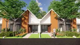 RUMAH SUBSIDI SPEC KOMERSIL DESIGN SCANDINAVIA FREE AC