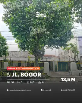 Tanah Luas Lokasi Strategis Di Jl. Bogor,Cocok Untuk Usaha + Investasi