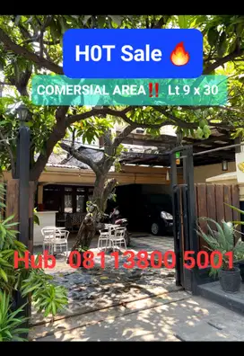 JUAL RUMAH‼️ raya Mulyosari KOMERSIAL AREA