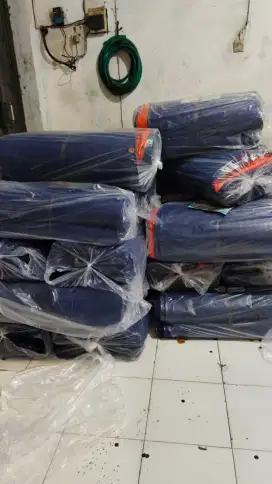 Terpal murah keperluan proyek, tutup tangkang kapal, tambak, kolam dll