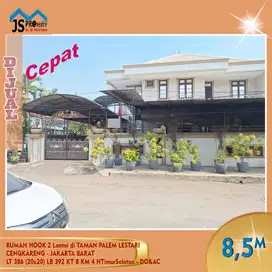 DIJUAL RUMAH HOOK 2 Lantai di TAMAN PALEM LESTARI CENGKARENG - DO&AC