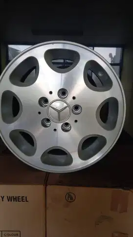 Velg 8 Hole Polish Gress Baru Masih Dus Ring15 Lbr 7 PCD112 (16 Pcs)