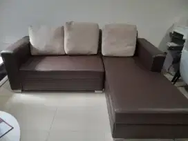 Dijual sofa 3 seater letter L
