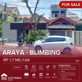 Rumah Jual Area Araya Suasana Tenang dan Nyaman Akses Mudah Dekat Plaz