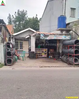 Dijual rumah pinggir jalan raya di Binong Permai Karawaci Tangerang