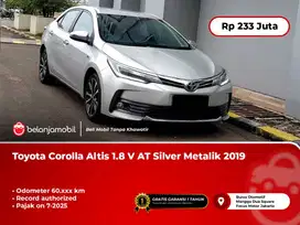 [ WARRANTY ] Toyota Corolla Altis 1.8 V AT Silver Metalik 2019/2020