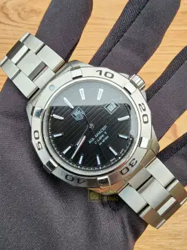 Jam Tangan Luxury Original Tag Heuer Aquaracer Black Automatic Swiss