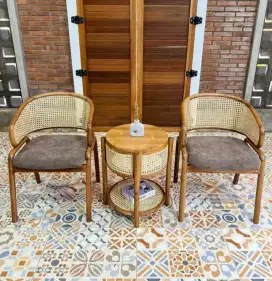 Kursi teras/kursi cafe jati