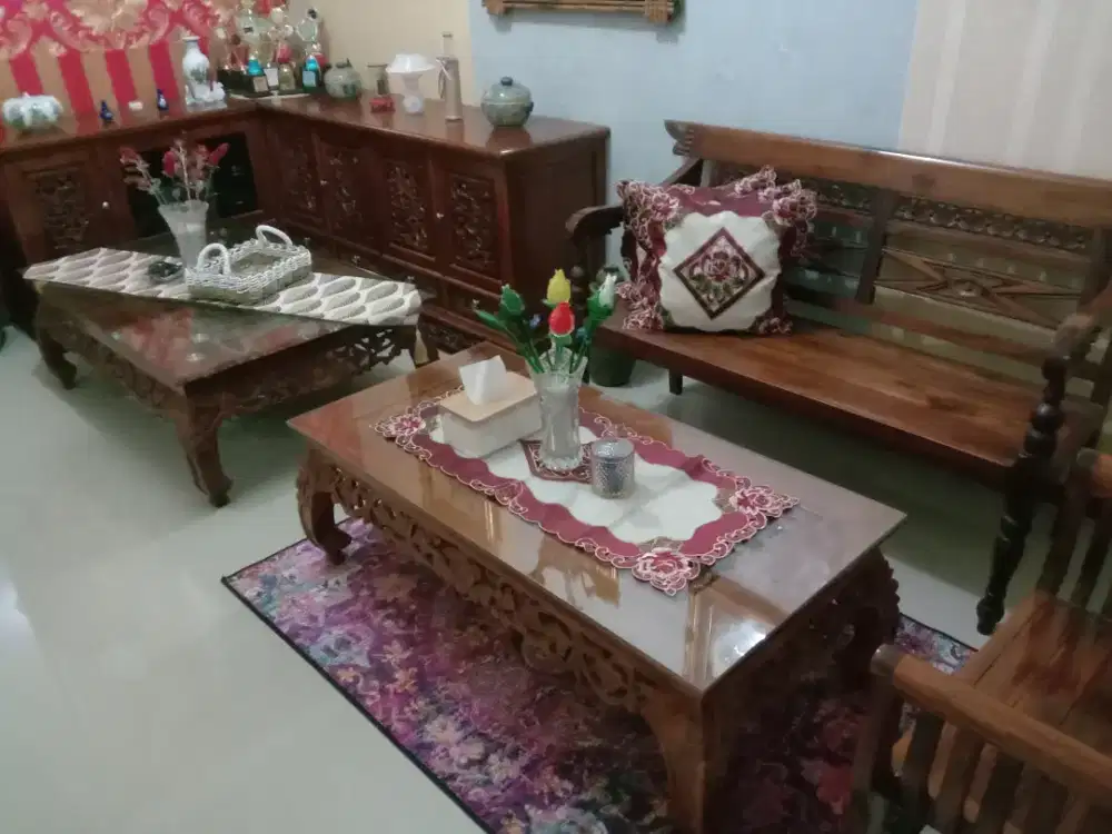 jual perabotan ruang tamu jepara asli