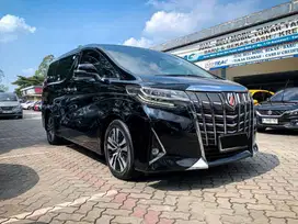 TOYOTA ALPHARD 2.5 G AT MATIC 2018 HITAM , KM 59RB