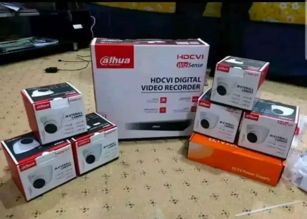 Cctv Dahua 2mp komplit Berkualitas Tinggi