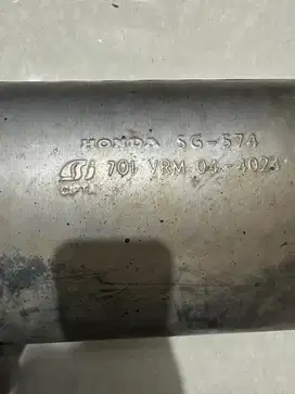 Tabung/muffler ex Jazz GD3 Vtec 2007 mmc