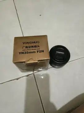YONGNUO 35MM F2 FOR NIKON LIKENEW
