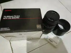 SIGMA APO DG 70-300MM FOR NIKON LIKENEW
