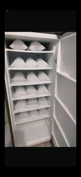 Jual bu freezer kulkas khusus asi / es batu ukuran 6 rak