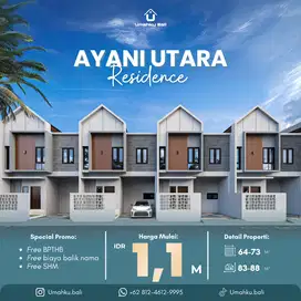 Dijual rumah di denpasar ayani utara