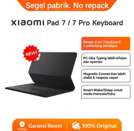 Xiaomi pad 7/7 pro keyboard. Segel pabrik. Garansi resmi 12 bulan