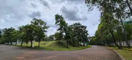 16.5jt Kavling de Park Hoek Utara-Barat-Selatan 637m2