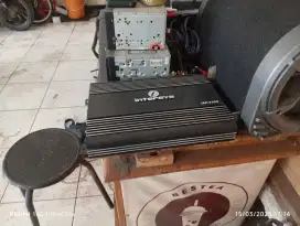 Subwoofer Tube pasif dan power amplifier 4 channel