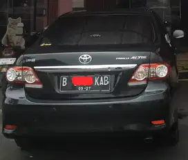 For Sale Corolla Altis G-AT.18. Pajak panjang Maret 2026, kaleng 2027.