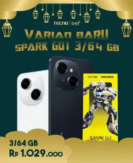 SPARK GO 1 3+3/64 NEW BUKAN SECOND PROMO
